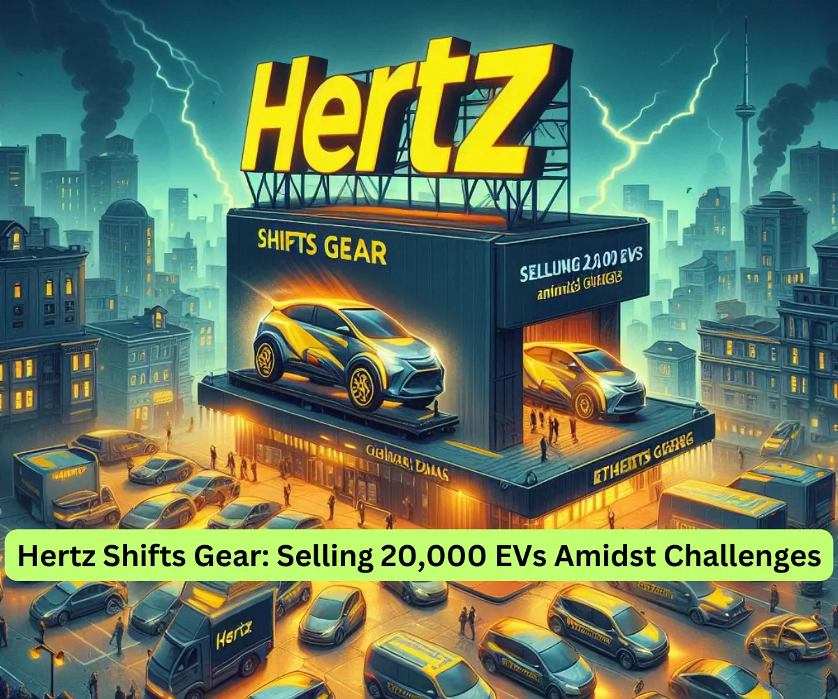 Hertz Shifts Gear Selling 20,000 EVs Amidst Challenges