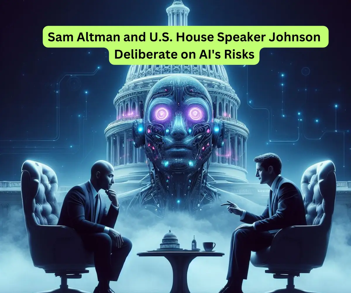 Sam Altman and U.S. House Speaker Johnson Deliberate on AI's Risks